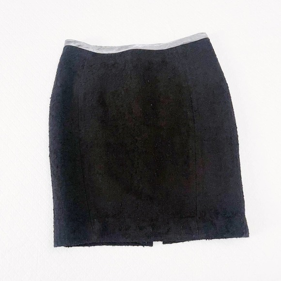 Yoana Baraschi Self Black Pencil Skirt SZ 2 - Picture 6 of 9